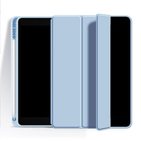 Housse de protection pour tablette iPad Air4 Air5, étui pour iPad Mini 6 7, pour iPad Pro, design léger, coque en silicone souple