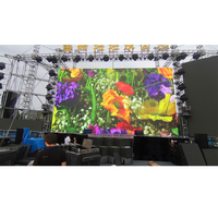 Écran LED publicitaire TOPvision 3,91 mm, panneau vidéo mural, location pour la publicité sur scène