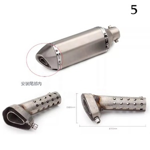 Tuyau d'échappement modifié <span class=keywords><strong>DB</strong></span> <span class=keywords><strong>Killer</strong></span> 51mm 60mm avec silencieux intégré et convertisseur de son. - Product Image 6