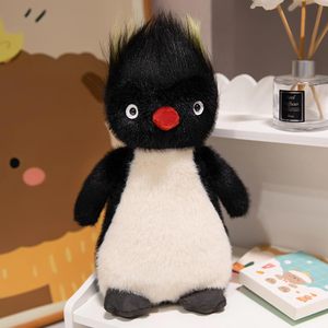 Lindo Peluche de Pingüino Rockhopper, Muñeco de Peluche de Pingüino con Pelo Puntiagudo y Nariz Roja - Product Image 4