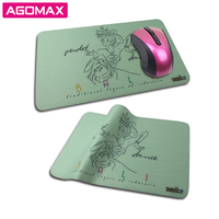 Vente en gros de tapis de souris pour joueurs en microfibre antidérapant 3 en 1 avec gel de silicone