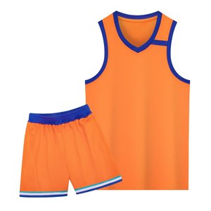 ชุดบาสเก็ตบอลผ้าโพลีเอสเตอร์ระบายอากาศได้ดี ขนาดใหญ่พิเศษ ซับเหงื่อได้ดี พิมพ์โลโก้แบบนูน สำหรับผู้ใหญ่ ปรับแต่งได้ 100% - Product Image 5