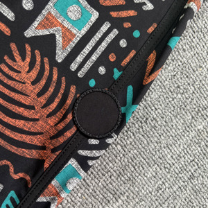 Shorts de Baño para Hombre con Estampado Geométrico, Secado Rápido, Cintura con Cordón Ajustable, Casuales, con Bolsillos - Product Image 4