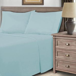 <b>Queen</b> and King Size 100% Cotton 500 Thread Count Duvet Cover Bed <b>Sheet</b> Set Cheap Option for Premium Bedding - Product Image 2