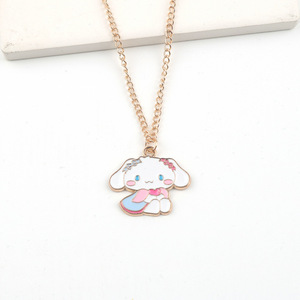 Lindos Collares con Colgante de Aleación de Dibujos Animados para Mujeres y Niñas, <span class=keywords><strong>Collar</strong></span> de Kuromi, Melody, KT Cat, Joyería, Regalos para Amigas - Product Image 6