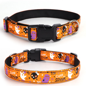 <span class=keywords><strong>Collar</strong></span> de perro fantasma de Halloween de decoración elegante de Festival ajustable con buena calidad - Product Image 3