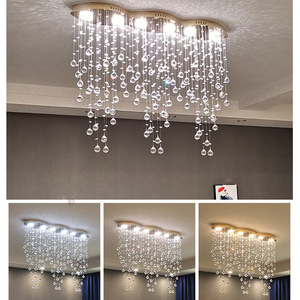 Luminaire suspendu en cristal minimaliste postmoderne transfrontalier, art créatif, lustre pour comptoir de bar, pour restaurant, pour le commerce extérieur - Product Image 4