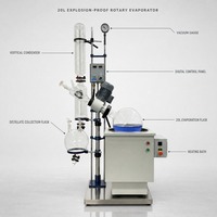 Évaporateur rotatif de haute qualité Évaporateur rotatif à affichage à cristaux liquides par distillation sous vide