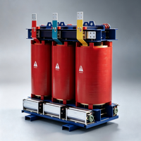 Transformateur de distribution triphasé à bobinage double cuivre/aluminium Shenmeng SC(B)10 SC(B)11 SC(B)12 SC(B)13 avec résine époxy coulée
