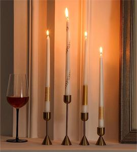 <span class=keywords><strong>Artdeco</strong></span> altre decorazioni di lusso in oro nero con candela di colore fornisce candele coniche per la cena per il matrimonio del ristorante - Product Image 6