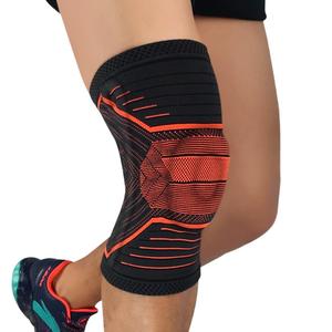 Thể thao hỗ trợ đầu gối nén tay áo cú đúp đầu gối với Side ổn định & xương bánh chè miếng gel - Product Image 2