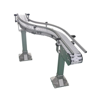 Sabuk Rantai Konveyor Sabuk Konveyor Plastik Hitam Daya Disesuaikan Sabuk Konveyor Portabel - Product Image 5