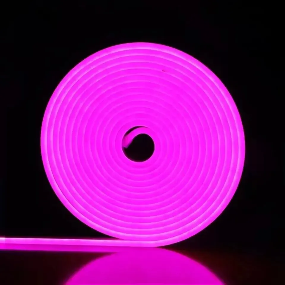 Độ sáng linh hoạt neon ánh sáng LED Neon dây ánh sáng trang trí LED ánh sáng