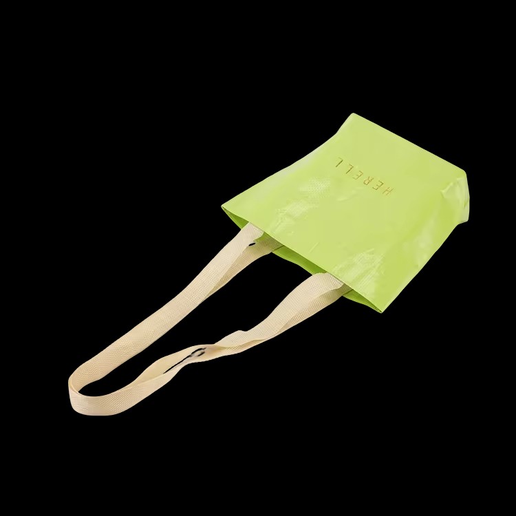 Customized logo Waterproof Large Reusable Shoulder Bag Foldable Laminated Pp Woven Bags For Shopping