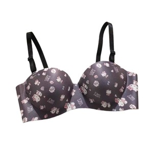 Nouveau <span class=keywords><strong>soutien</strong></span>-<span class=keywords><strong>gorge</strong></span> sans armatures en nylon sexy à imprimé dessin animé mignon, pour petites poitrines, style japonais, pour étudiantes - Product Image 5