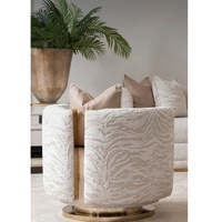 Canapé en tissu Chesterfield moderne en gros, 3 places, avec design capitonné, fonction canapé-lit, pieds en métal, pour hôtel et usage domestique