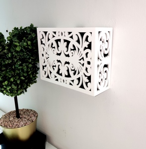 Boîte décorative murale intérieure <span class=keywords><strong>en</strong></span> <span class=keywords><strong>bois</strong></span> pour sonnette de porte au design moderne, couvre-sonnette universel, artisanat <span class=keywords><strong>en</strong></span> <span class=keywords><strong>bois</strong></span>, boîte <span class=keywords><strong>en</strong></span> <span class=keywords><strong>bois</strong></span>, boîte cadeau - Product Image 3
