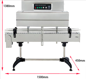 Máquina Semiautomática Eléctrica para Envolver con Film Termoencogible de PVC/POF, para Cables, Etiquetas, Madera, Larga Vida Útil, para Alimentos - Product Image 4
