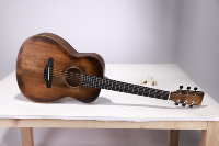 Guitarra Acústica para Principiantes de 36 Pulgadas, Acabado Antiguo Frotado a Mano, Venta al Por Mayor OEM, Guitarra Acústica para Estudiantes