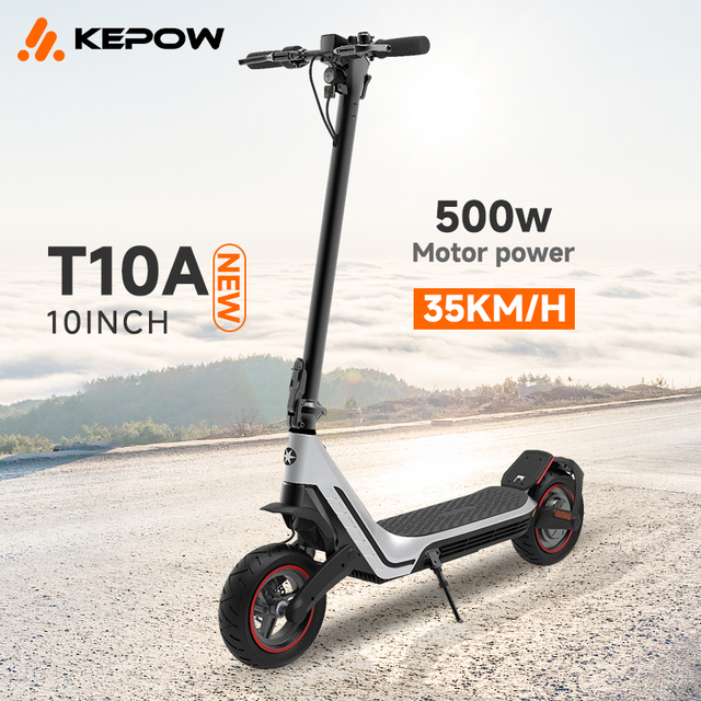 China Factory Hot Selling Folding Scooter T10A Double Insurance Folding and APP Design Electric Scooter