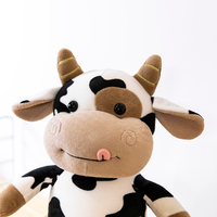 Boneka Sapi Anak Sapi - Boneka Hewan Lucu & Boneka Tangan, Mainan Anak yang Lembut atau Hadiah Penuh Perhatian untuk Pacar