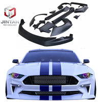 Kit carrosserie large CD compatible Ford Mustang 2015-2024 – Amélioration extérieure automobile : pare-chocs, jupes latérales, extensions d'ailes, accessoires