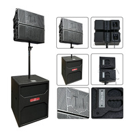 T.I Pro Audio 10 pouces Line Array haut-parleurs professionnels King Cost Performance 800W amplificateur alimentation scène extérieure passive