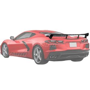 Alerón Trasero de Techo para Coche, Alerón Trasero de Maletero para Chevrolet Corvette C8 2020+, Kit de Carrocería, Accesorios para Coche - Product Image 3