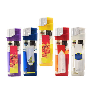 Encendedor Electrónico <span class=keywords><strong>de</strong></span> <span class=keywords><strong>Gas</strong></span> Butano <span class=keywords><strong>de</strong></span> Plástico con Logotipo Personalizado Moderno <span class=keywords><strong>de</strong></span> Fábrica, Encendedor LED Barato - Product Image 5