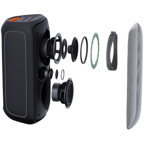 Custom RGB <strong>Bluetooth</strong> Party Boombox <strong>Speaker</strong> 4500mAh Audio Deep Bass Surround Sound IPX4 Waterproof Disco <strong>DJ</strong> Stage - Product Image 1