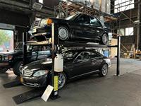 Pont élévateur auto à quatre poteaux certifié CE, meilleur prix, en stock, livraison rapide, pont élévateur de stationnement 4 poteaux certifié CE