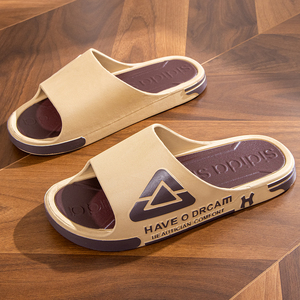 Sandales d'été en PVC tendance, respirantes, légères, sportives, à bout épais et souple, pour usage intérieur et extérieur, imprimées, antidérapantes, pour couples et hommes - Product Image 1