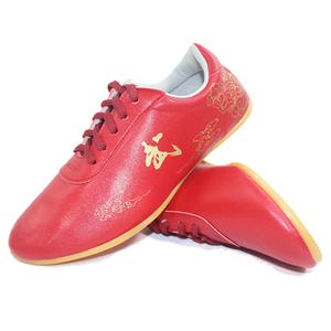 <span class=keywords><strong>Chaussures</strong></span> traditionnelles chinoises de Tai Chi <span class=keywords><strong>Kung</strong></span> <span class=keywords><strong>Fu</strong></span>, doublure en cuir véritable, caoutchouc/EVA/coton, printemps-automne, arts martiaux WU HUYUE pour hommes - Product Image 4