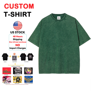T-<span class=keywords><strong>shirt</strong></span> in cotone lavato vintage da 260 g/m² da uomo, pesante, neutra, disponibile in stock negli USA, fornitura all'ingrosso - Product Image 6