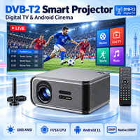 Proyektor 8K Native 1080P HD WiFi Android 11 Speaker HiFi Dengan TV Digital DVB-T2 300 inci Home Cinema Proyektor Pintar