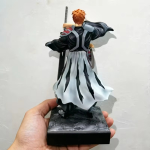 <span class=keywords><strong>Figurine</strong></span> Manga 35CM Bleach Kurosaki Ichigo, Statue PVC, Figura de Combat à Double Épée, Guerre des Mille Ans, Jouet Anime, Cadeau - Product Image 5