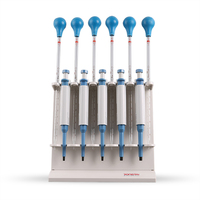 Pipette répétitive automatique numérique à canal unique avec volume variable Gamme 1-10ml