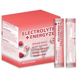 Paquetes de <span class=keywords><strong>Polvo</strong></span> Electrolítico de Marca Privada OEM/ODM, Suplemento Sin Azúcar <span class=keywords><strong>para</strong></span> la Recuperación Muscular y la Energía, Suministro al por Mayor a Granel - Product Image 1