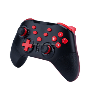 Không Dây BT điều khiển trò chơi sáu trục con quay hồi chuyển sốc kép rung joystick Gamepad tương thích cho NS chuyển đổi Lite OLED giao diện điều khiển - Product Image 3