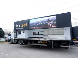 Camion Scène Mobile de 13m SL50 pour Roadshow, Exposition Mobile, Publicité Mobile, <span class=keywords><strong>Campagne</strong></span> Hors Ligne, Promotion - Product Image 1