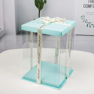 Jym nhà máy Pet vuông nhựa xách tay kroger rõ ràng có đẹp tùy chỉnh Băng nhãn hộp nhựa - Product Image 5