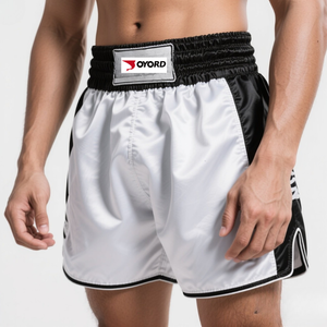 <span class=keywords><strong>Personnalisé</strong></span> <span class=keywords><strong>Muay</strong></span> <span class=keywords><strong>Thai</strong></span> Shorts Combat De Boxe Kickboxing Entraînement Gym Shorts pour Hommes Femmes Enfants MMA Shorts De Boxe - Product Image 4