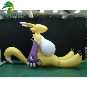 Renard gonflable géant, renard gonflable avec gros seins, jouet renard gonflable personnalisé - Product Image 3