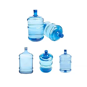 Seau en bouteille de 19 litres, 20 litres, 20 litres, ligne de remplissage d'eau de 5 gallons/pot à tambour de 5 gallons Machine de remplissage d'eau de 5 gallons