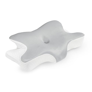 Oreiller ergonomique orthopédique en mousse à mémoire de forme pour le soutien cervical, personnalisé pour soulager les douleurs aux épaules et au cou - Product Image 1