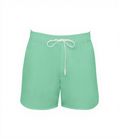 Shorts de bain personnalisés en Repreve, taille élastique avec cordon de serrage, respirants, séchage rapide, vêtements de plage, maillots de bain de haute qualité, vente en gros