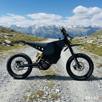 Nueva Motocicleta Eléctrica HCBK-X30 2026, Superventas, 22000W, 72V 75Ah, Autonomía de 200KM, 495Nm de Torque, 130km/h, Frenos Hidráulicos
