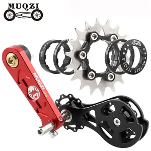 MUQZI MTB Single Speed Conversion Kit Single Speed Kassette 12t-22t Freilauf mit Fahrradkette spanner