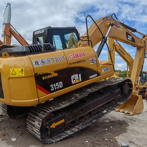 Excavatrice CAT315D2GC utilisée de taille moyenne à vendre pelle sur chenilles d'occasion CAT 315D 320D 323D 325D 326D 330D - Product Image 1