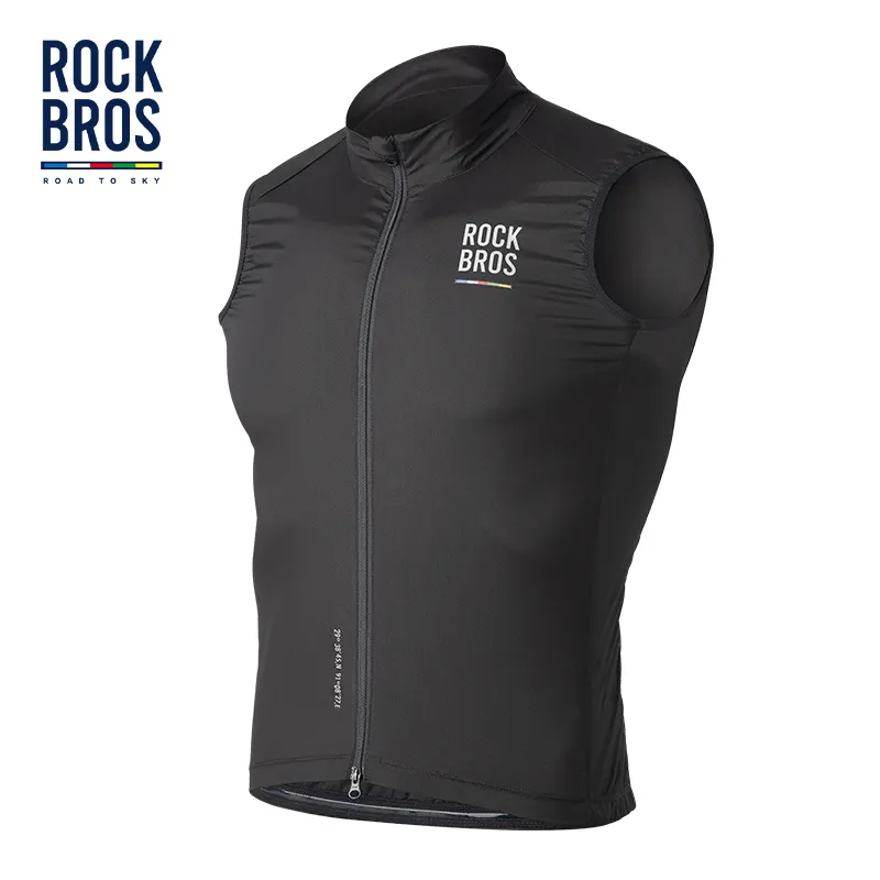 Rockbros Road to sky loạt unisex chạy đi xe đạp vest Phụ Nữ người đàn ông áo gió Marathon đi xe đạp đào tạo chạy vest